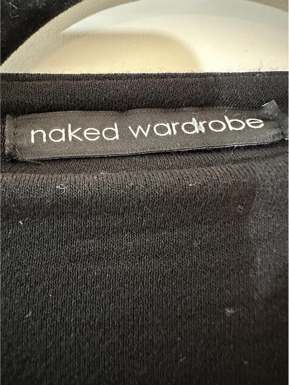 Naked Wardrobe Black Long Sleeve Dress - Picture 4 of 4